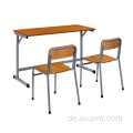 Moderne Big Size-School 2-Personen-Stuhlsitzer